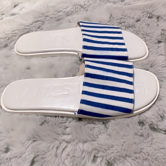 NWT James Smith On Duty blue stripe pool slide/41 - Picture 7 of 10